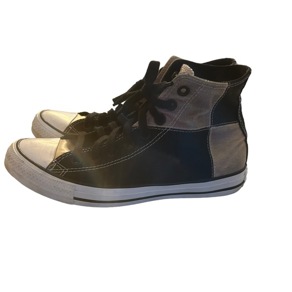 Converse Shoes Converse Black And Muted Gold Chuck Taylors 75 Mens